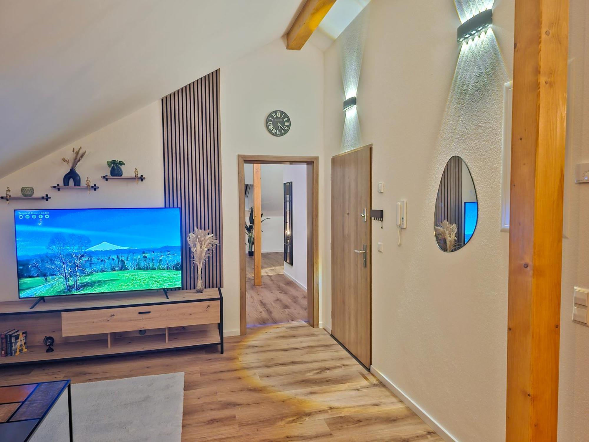 شقة Design-Penthouse I 90Qm I Europapark 20 Min I Boxspring I Nespresso I Parking لار المظهر الخارجي الصورة